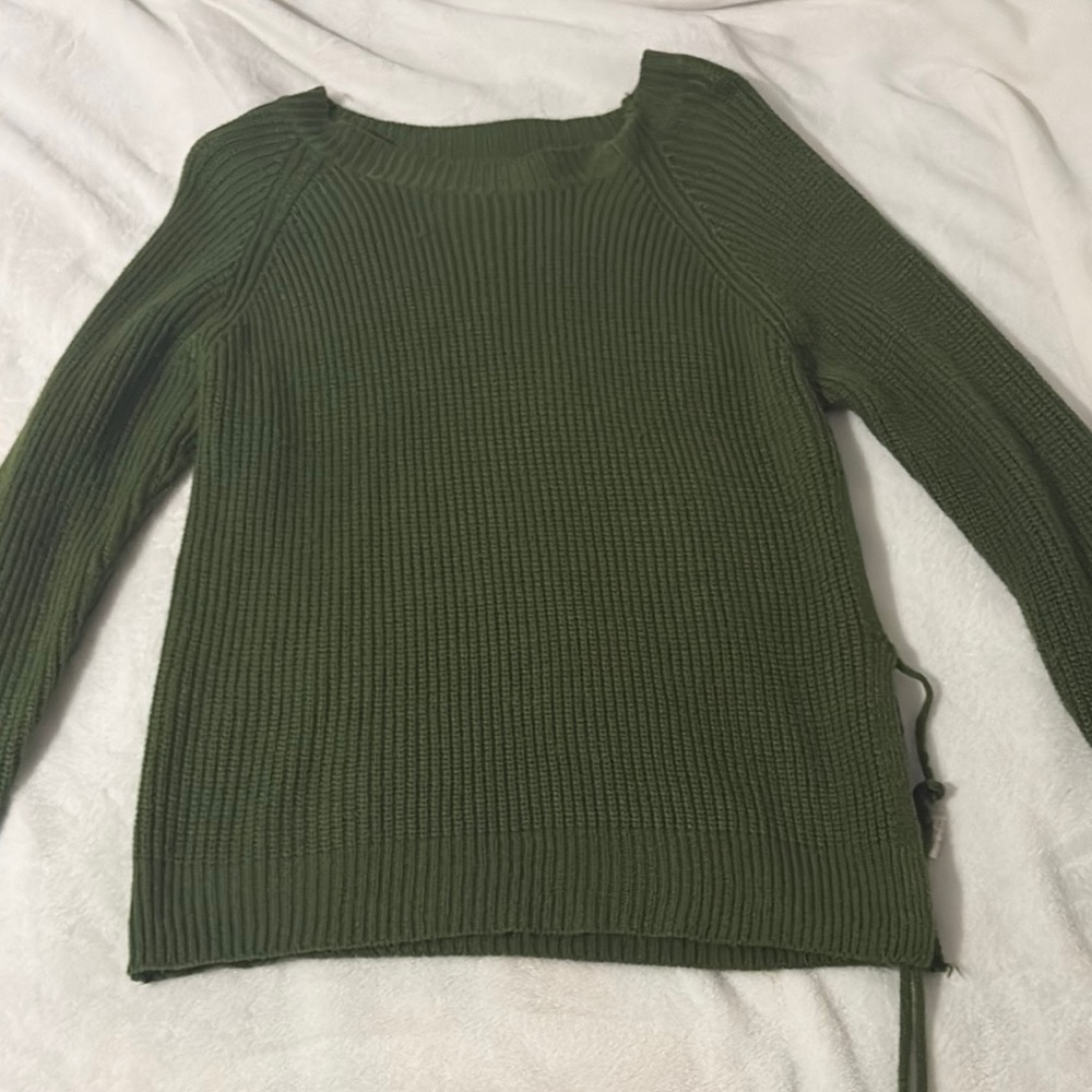 Olive Green Women's Sweater